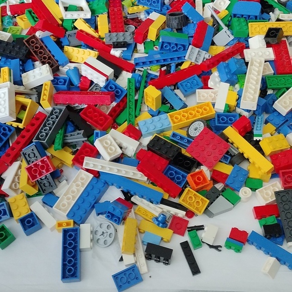 Lego building bricks parts 4 pounds random Set #2 - Picture 5 of 9